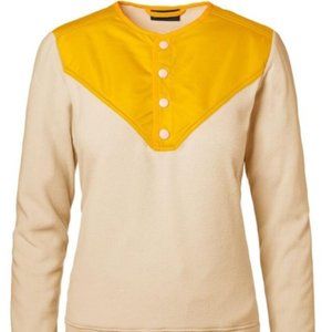 Cotopaxi Sábado Fleece | Cream/Marigold | Women XS